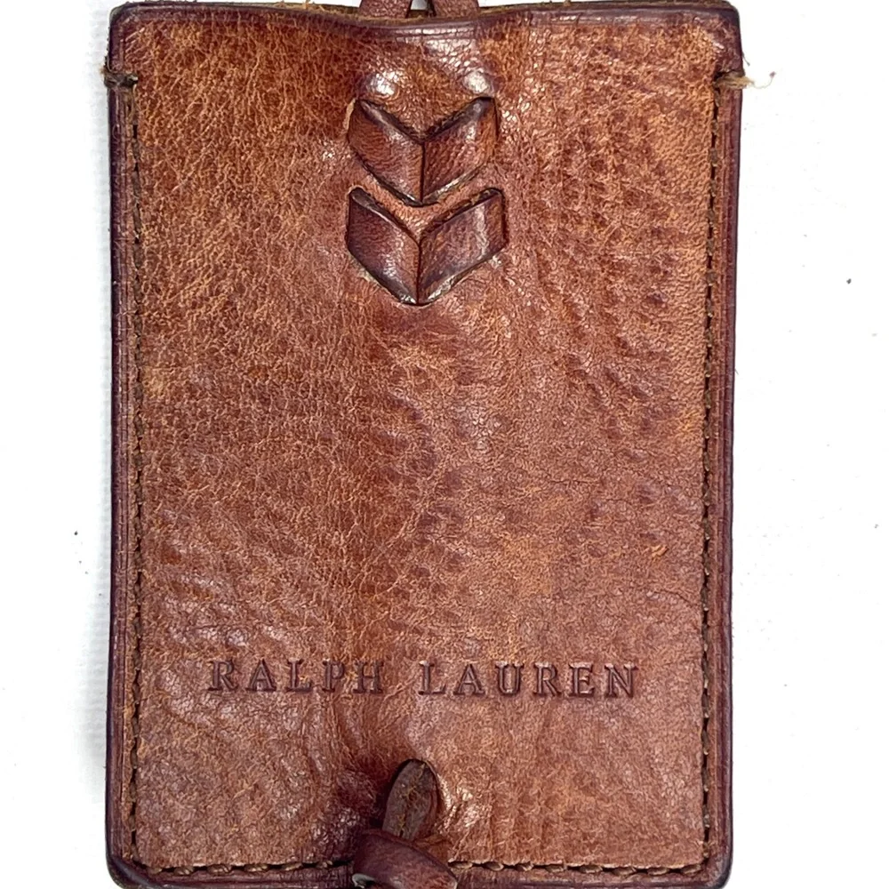 RARE Vintage Ralph Lauren Heritage Leather Field Satchel Tote – Distressed Tan - Picture 9 of 15